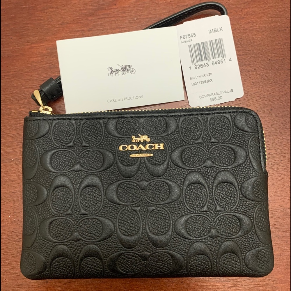 Coach wristlet